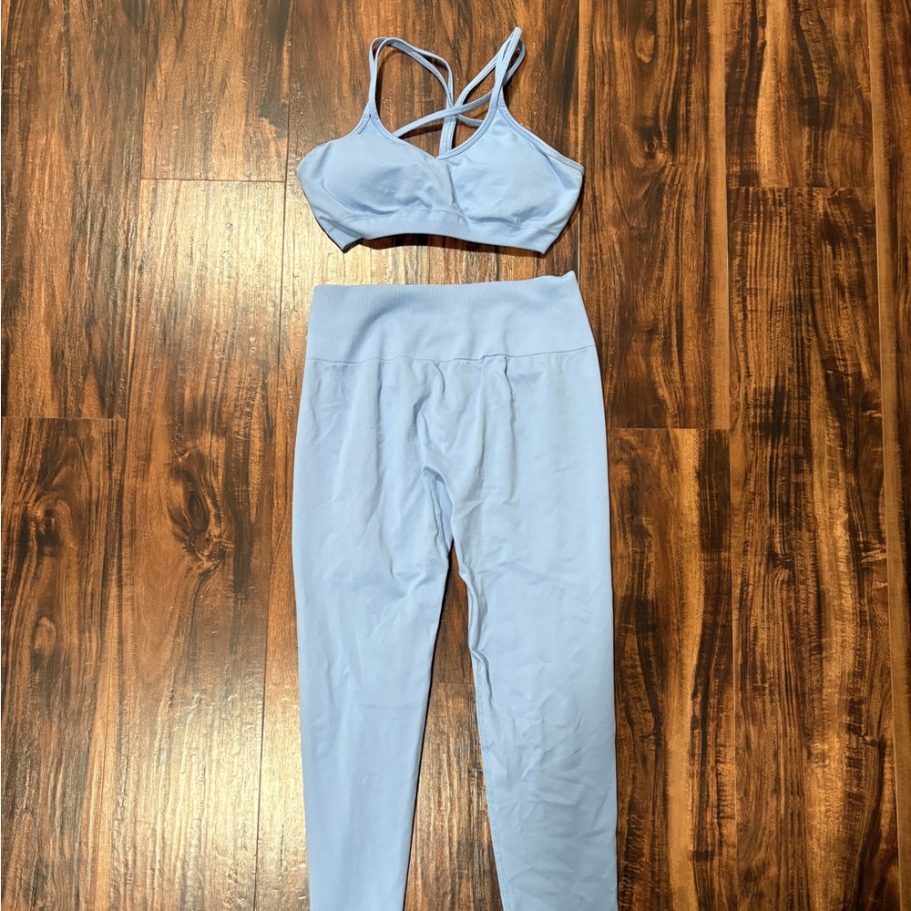 AYBL Sports Bra and High-Waist Leggings Set